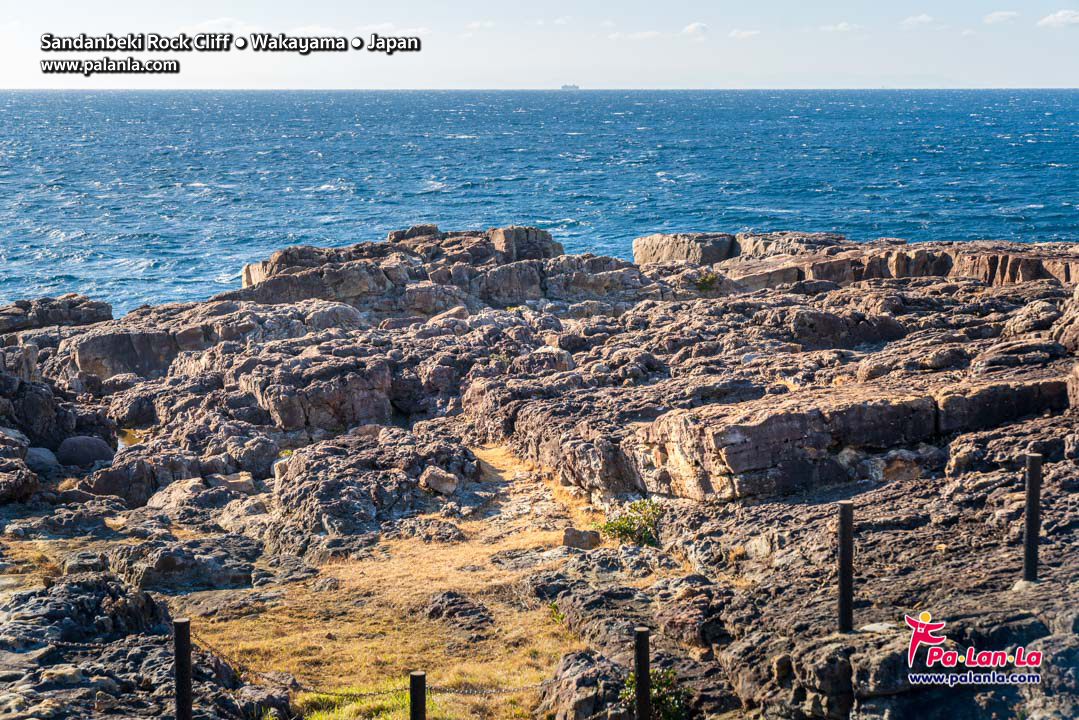 Sandanbeki Rock Cliff